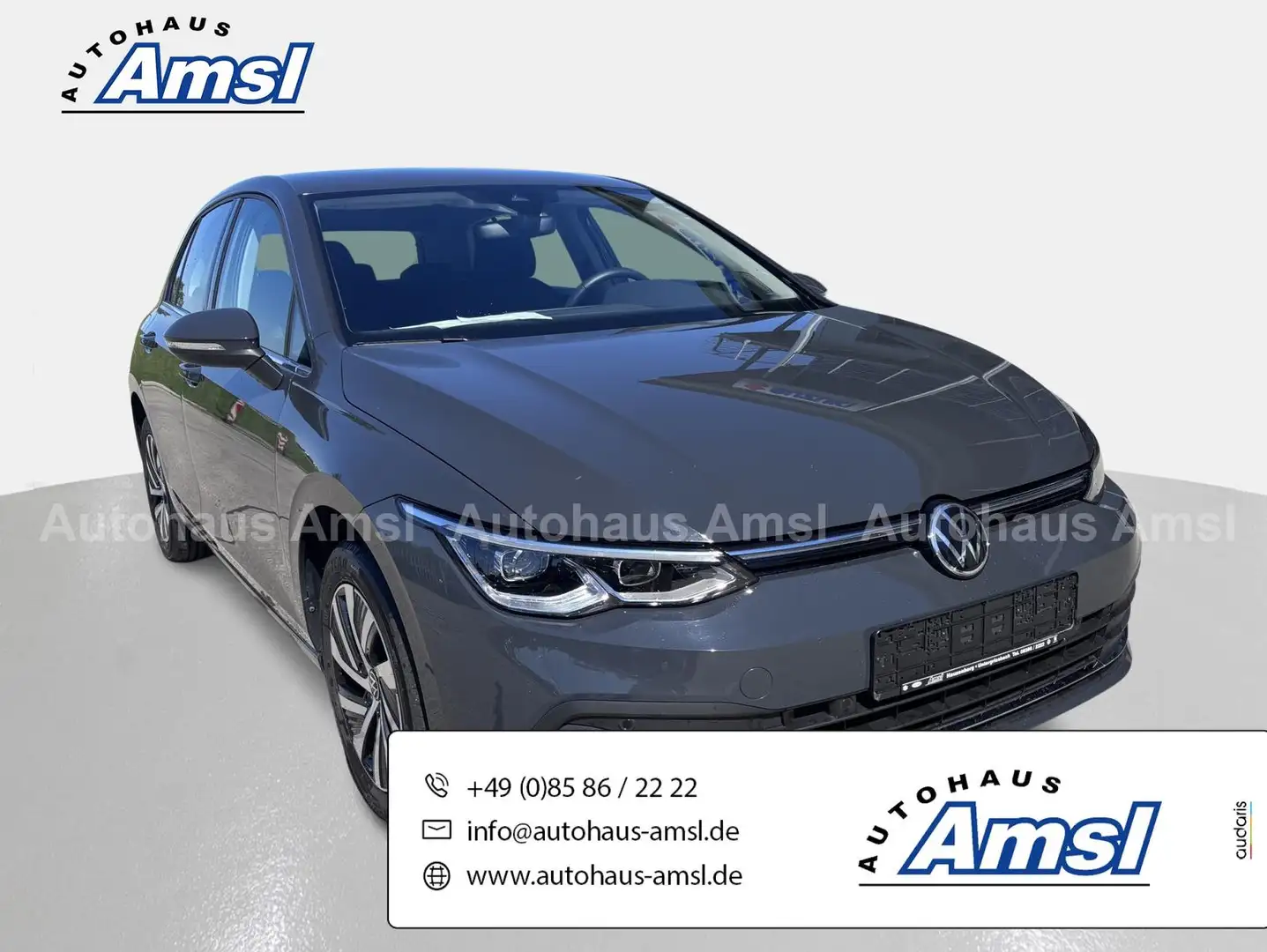 Volkswagen Golf 1.4 TSI DSG Style e-Hybrid*PDC*ACC*Navi Grijs - 1