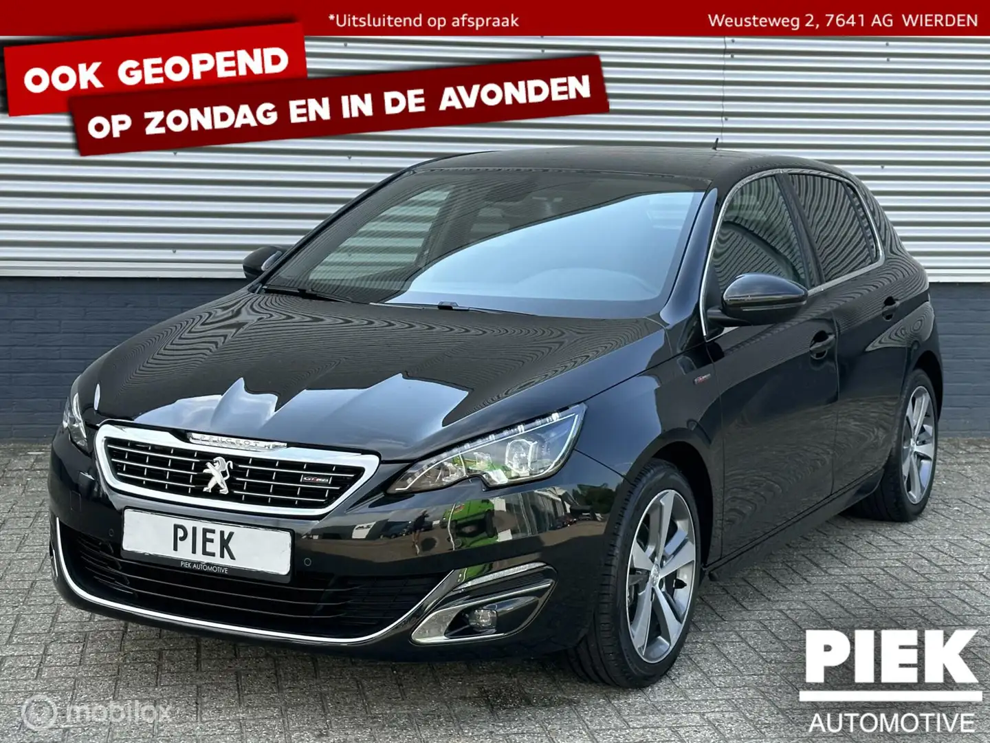 Peugeot 308 1.2 PureTech GT-line AUTOMAAT, NIEUWSTAAT Black - 1