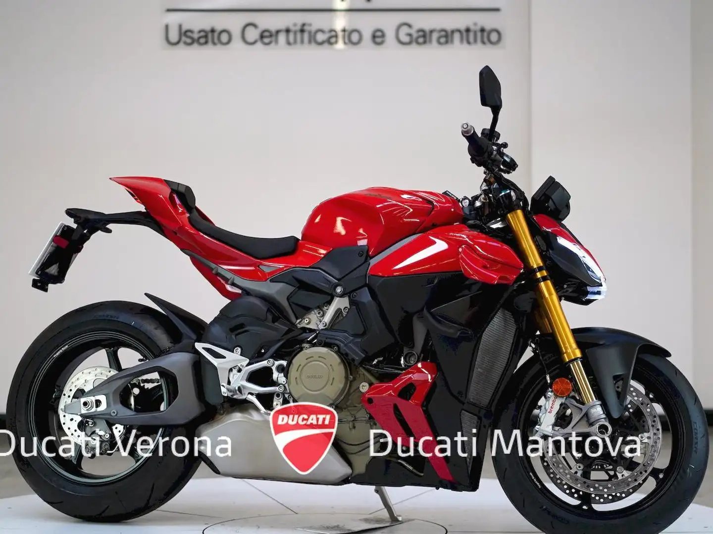 Ducati Streetfighter Streetfighetr V4 S modello 2025 - solo 2.294 km! Rood - 2