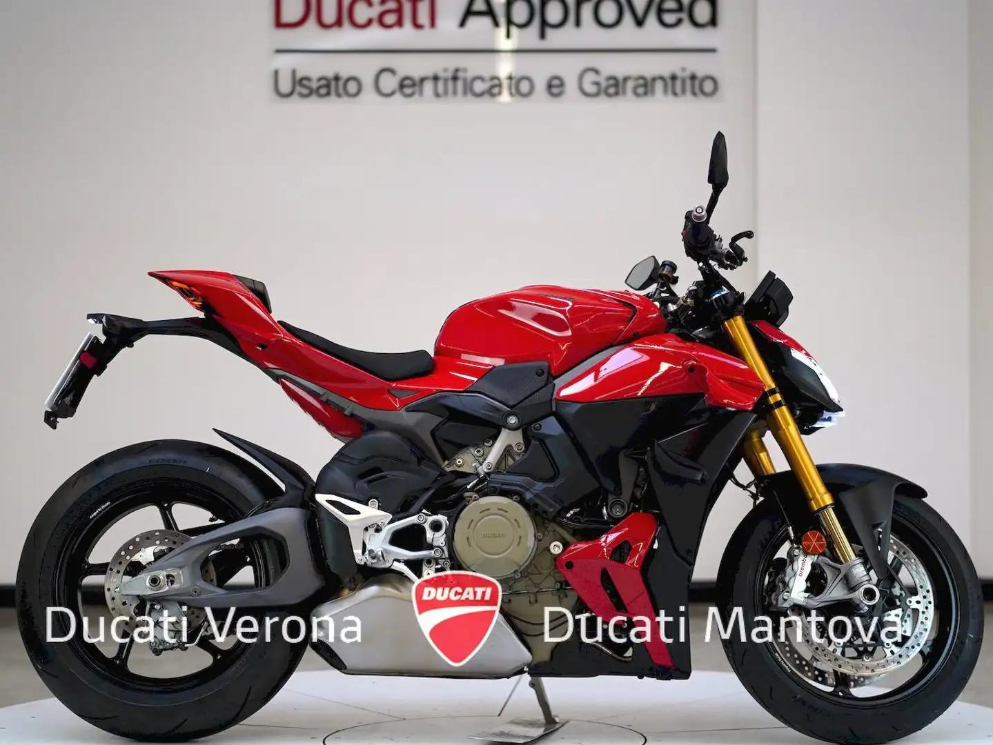 Ducati Streetfighter Streetfighetr V4 S modello 2025 - solo 2.294 km! Rood - 1