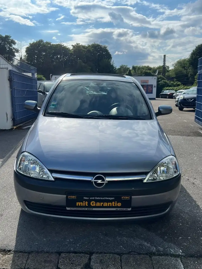 Opel Corsa 1.2*96KM*SCHIEBEDACH*1-HD*TÜV NEU Zilver - 2