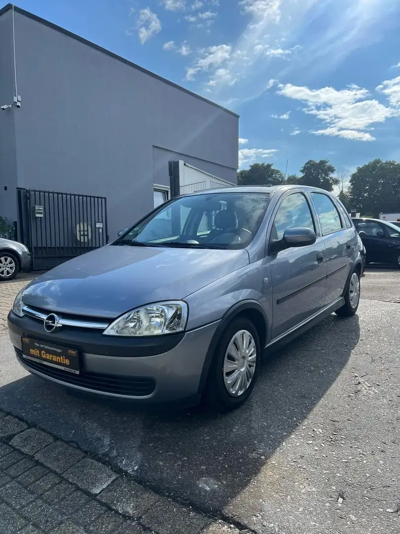 Opel Corsa 1.2*96KM*SCHIEBEDACH*1-HD*TÜV NEU Zilver - 1