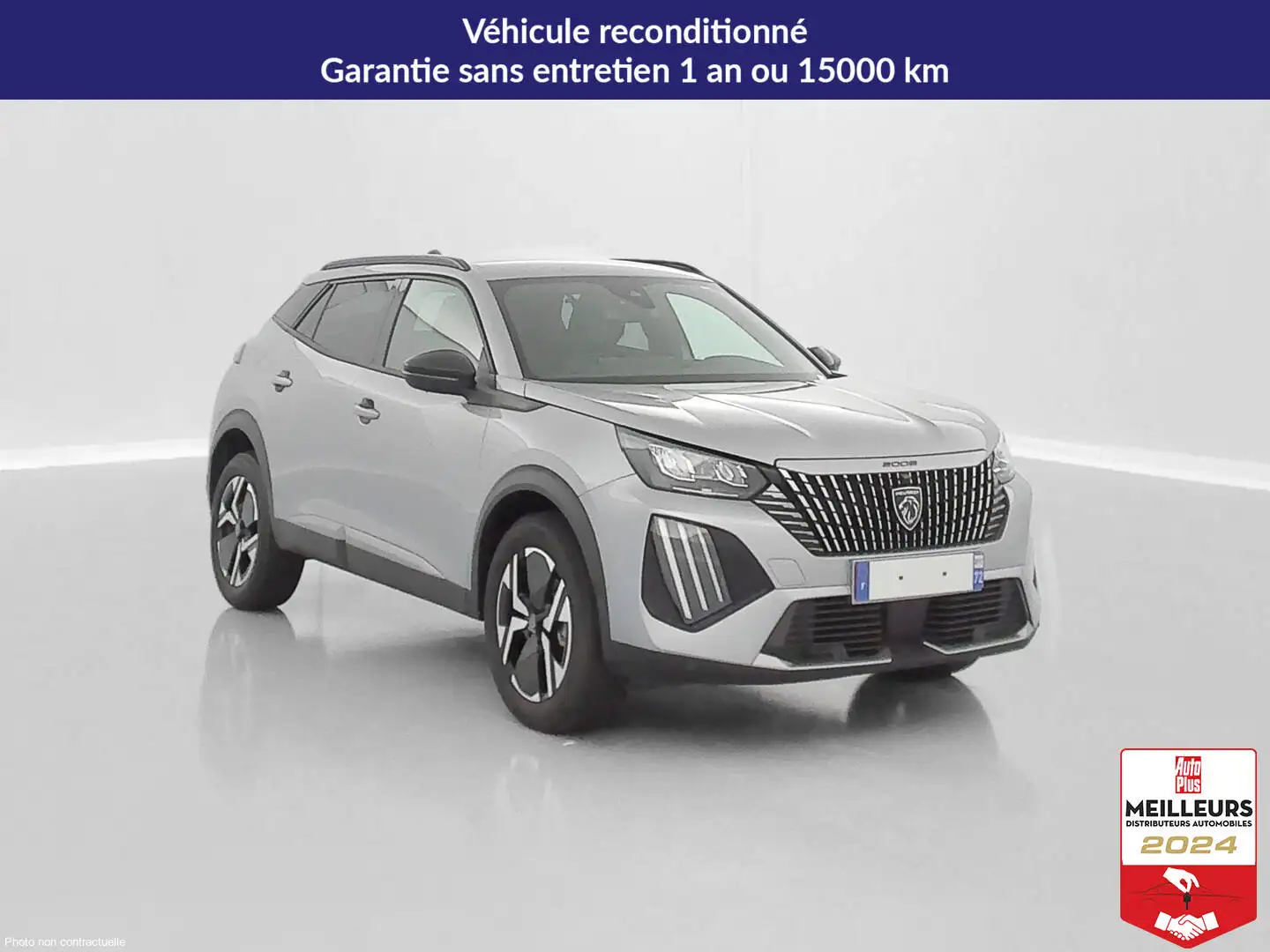 Peugeot 2008 1.2 PureTech 100ch Allure Grau - 1