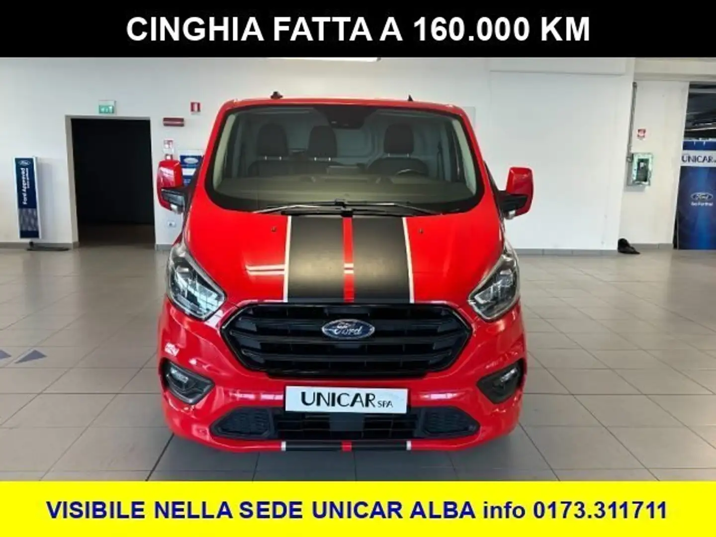 Ford Transit Custom 2.000 DIESEL 185 CV 320 L1 H1 SPORT Rosso - 2