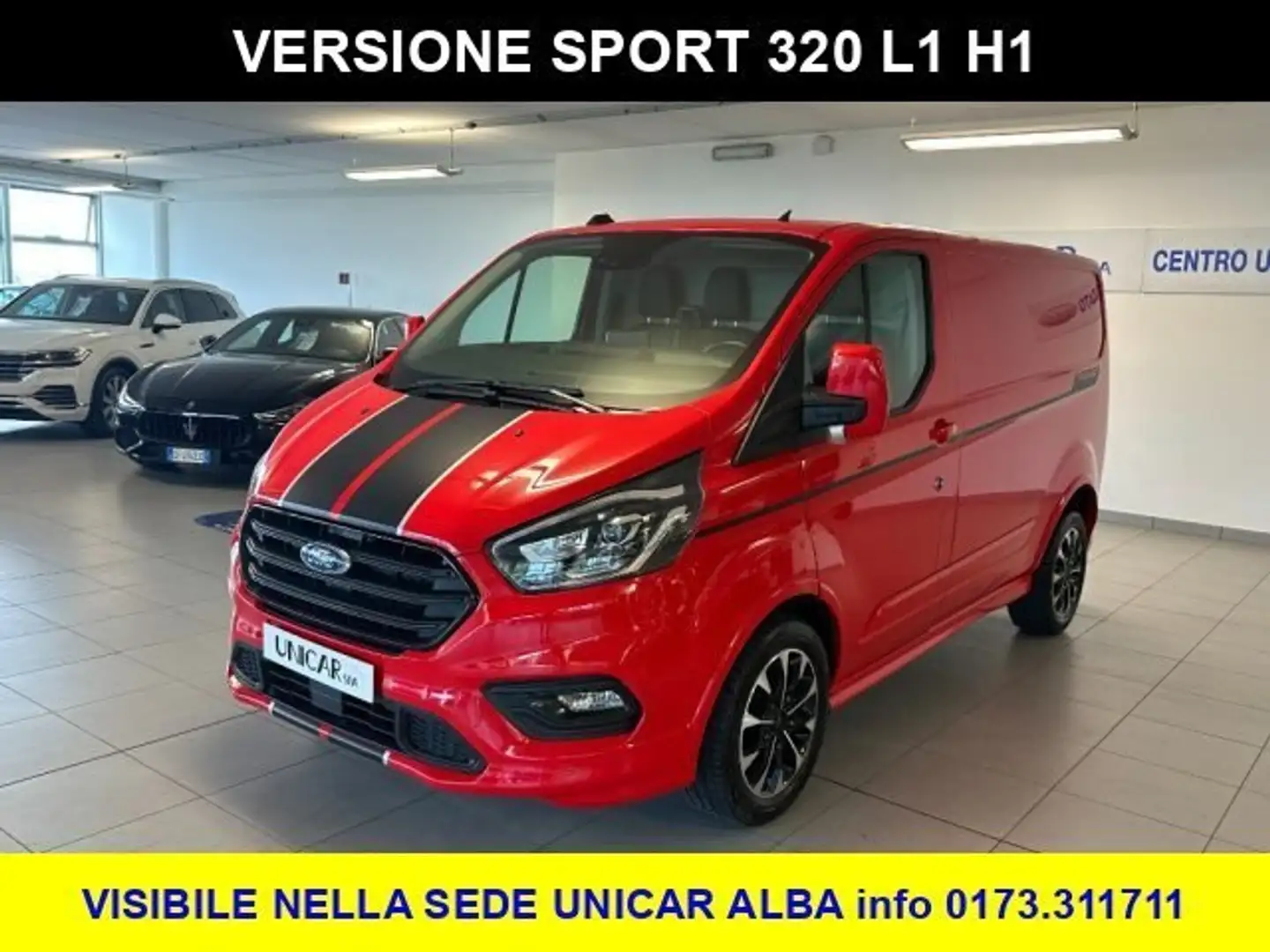 Ford Transit Custom 2.000 DIESEL 185 CV 320 L1 H1 SPORT Rosso - 1