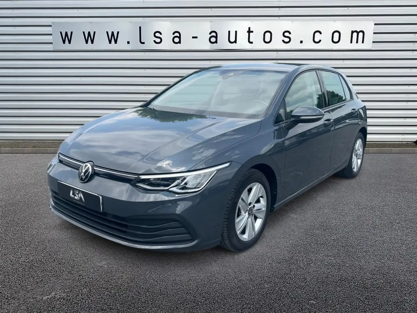 Volkswagen Golf 2.0 TDI 150 DSG 7 VIII Life Business 1st Gris - 1