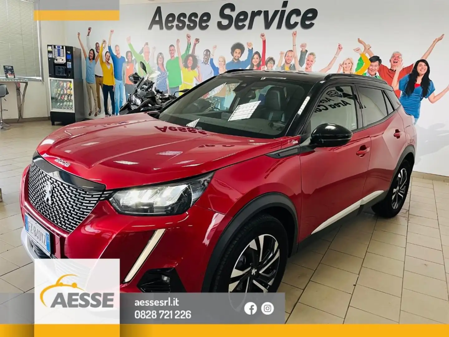 Peugeot 2008 PureTech Turbo 130 S&S GT Line Rot - 1