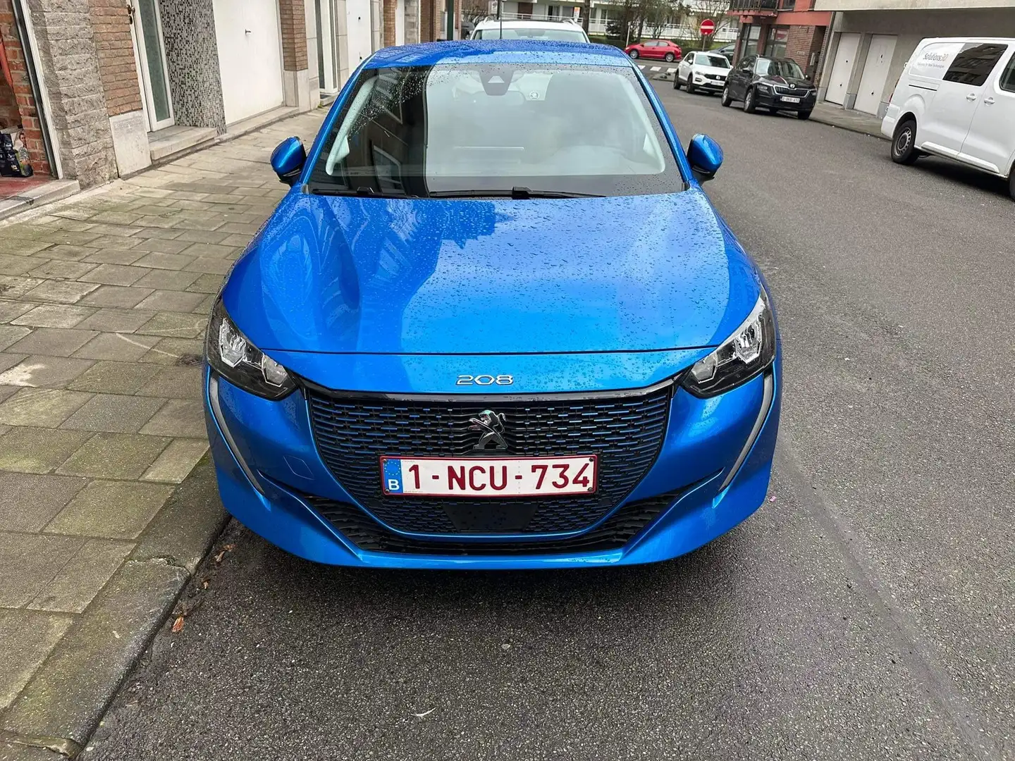 Peugeot e-208 50 kWh Allure Pack Blauw - 2