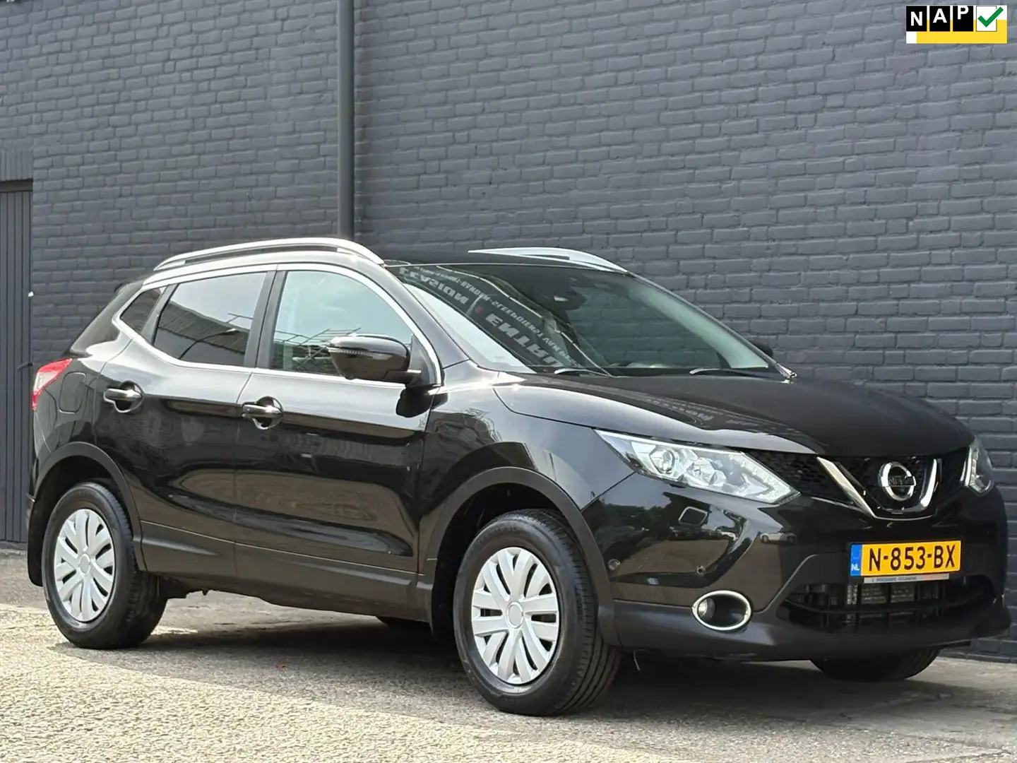 Nissan Qashqai 1.2 Tekna | PANO | MULTI STUUR | CAMERA | CARPLAY Noir - 1