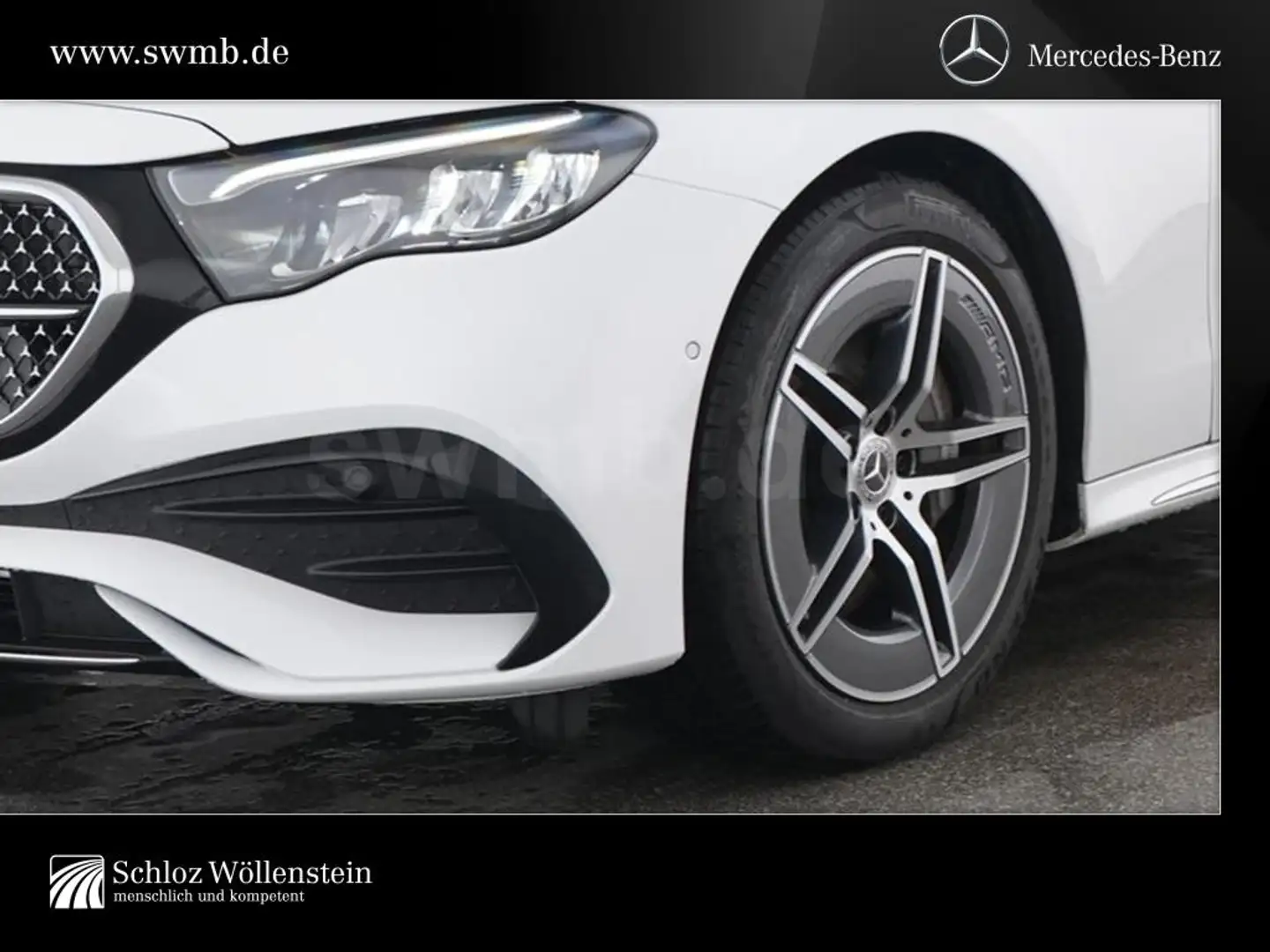 Mercedes-Benz E 300 de T AMG/LED/AHK/Fahrass+/Superscreen/360 Weiß - 2