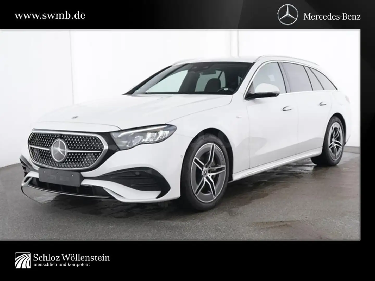 Mercedes-Benz E 300 de T AMG/LED/AHK/Fahrass+/Superscreen/360 Weiß - 1