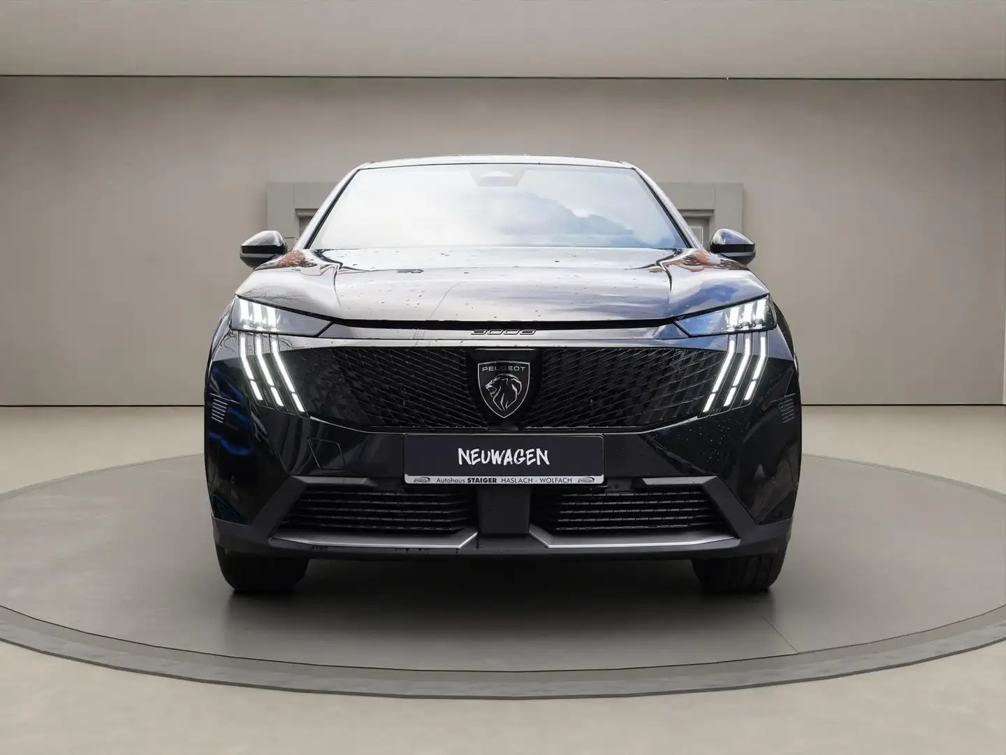 Peugeot 3008 GT 1.2 Hybrid Navi + LED mtl. ab 249€* 107 kW (... Schwarz - 1