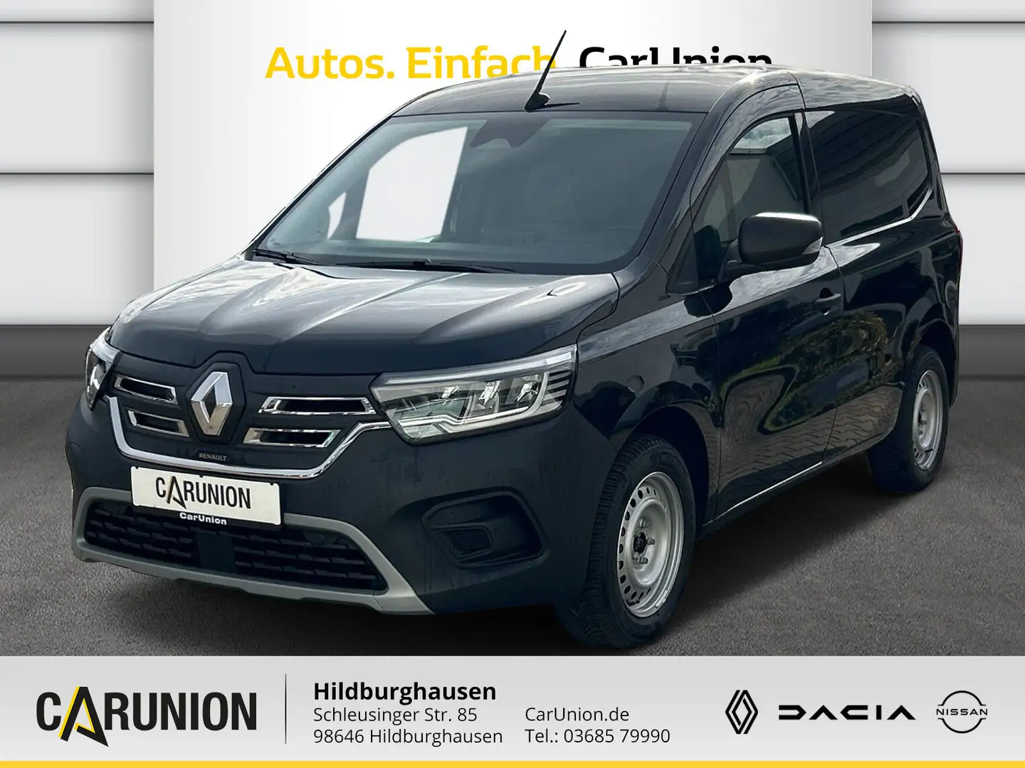 Renault Kangoo Rapid E-Tech Advance 22kW CCS, Allwetter Schwarz - 1