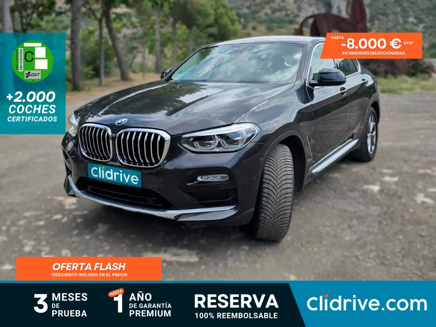 BMW X4 xDrive 25dA Negro - 1
