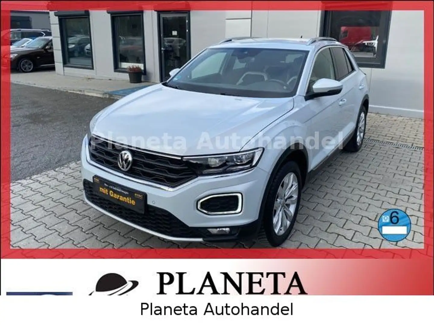 Volkswagen T-Roc Sport*1.HAND*AUTOMATIK*NAVI*LED*SHZ´KLIMAA Silber - 1