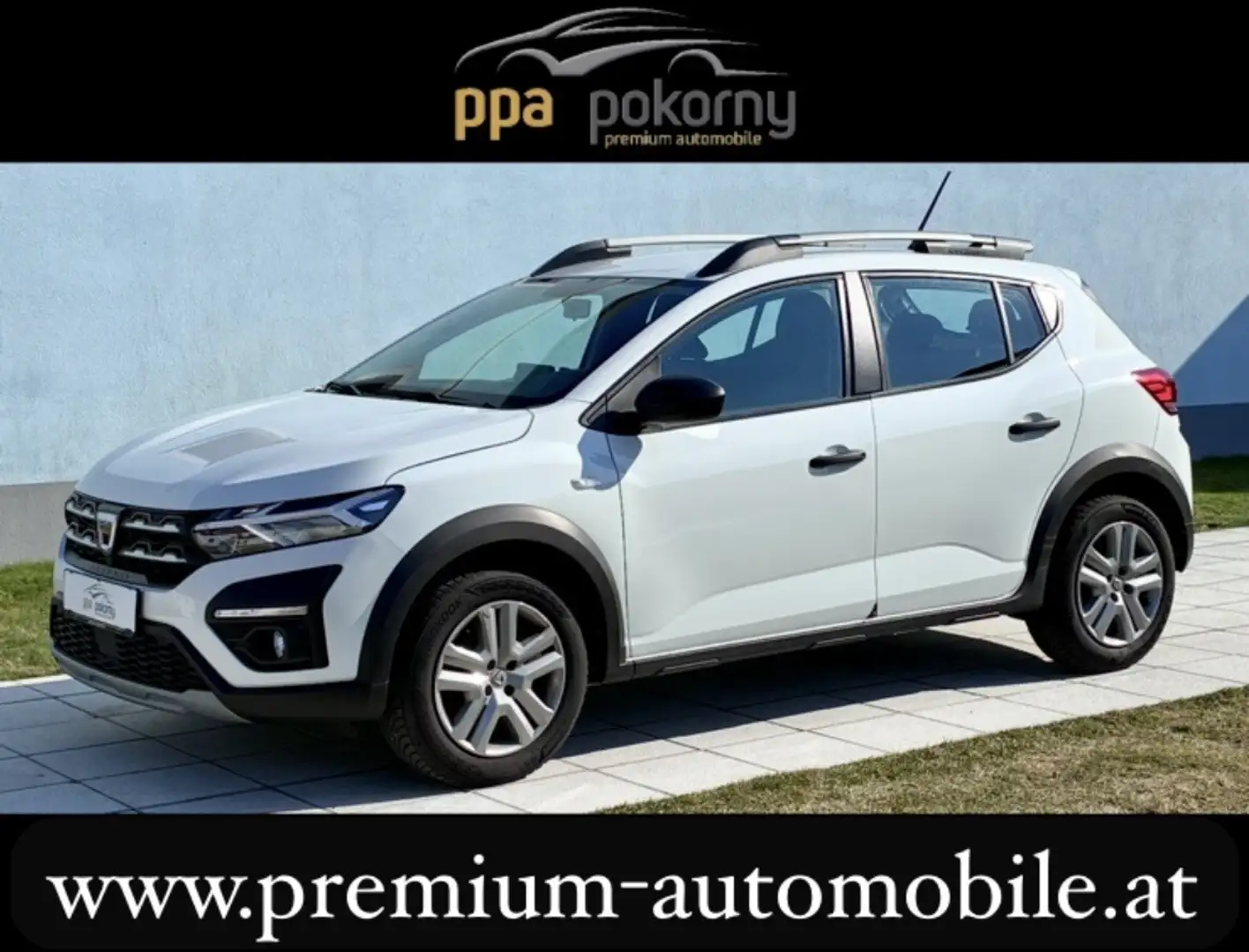 Dacia Sandero Stepway Essential TCe 90 - 1. Besitz - Neues Se... Weiß - 1