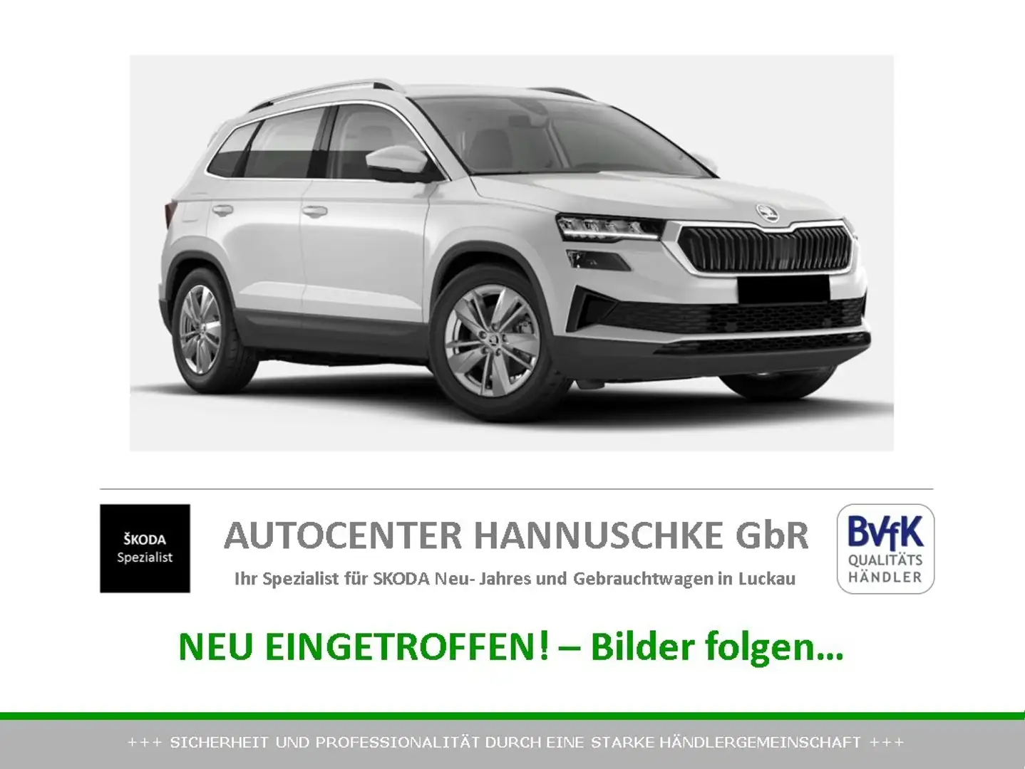 Skoda Karoq Karoq 1.5 TSI DSG Top Selection AHK/ACC/BWSS/RFK Weiß - 1