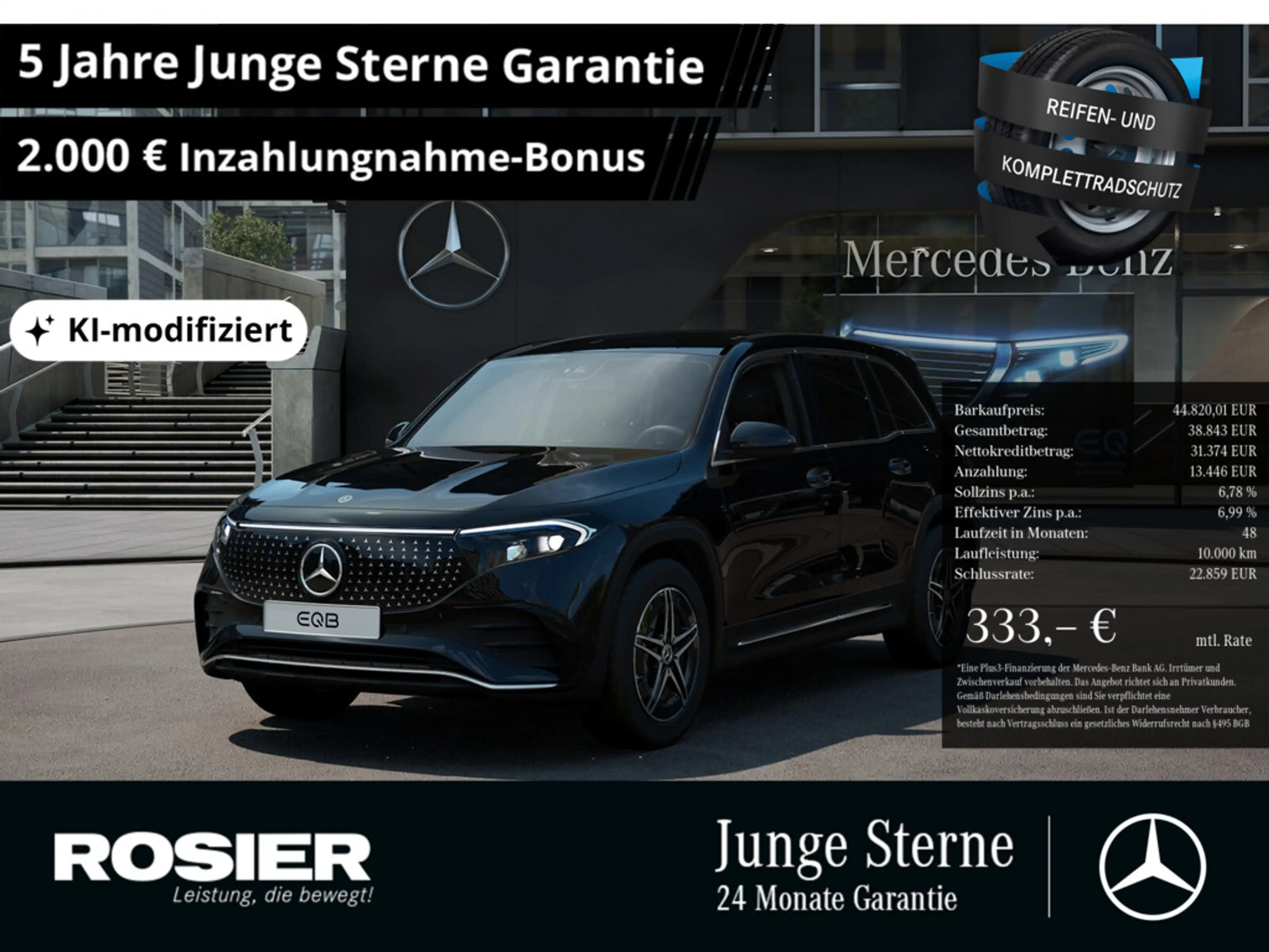 Mercedes-Benz EQB 250 + AMG Sport Advanced LED NAVI KAMERA