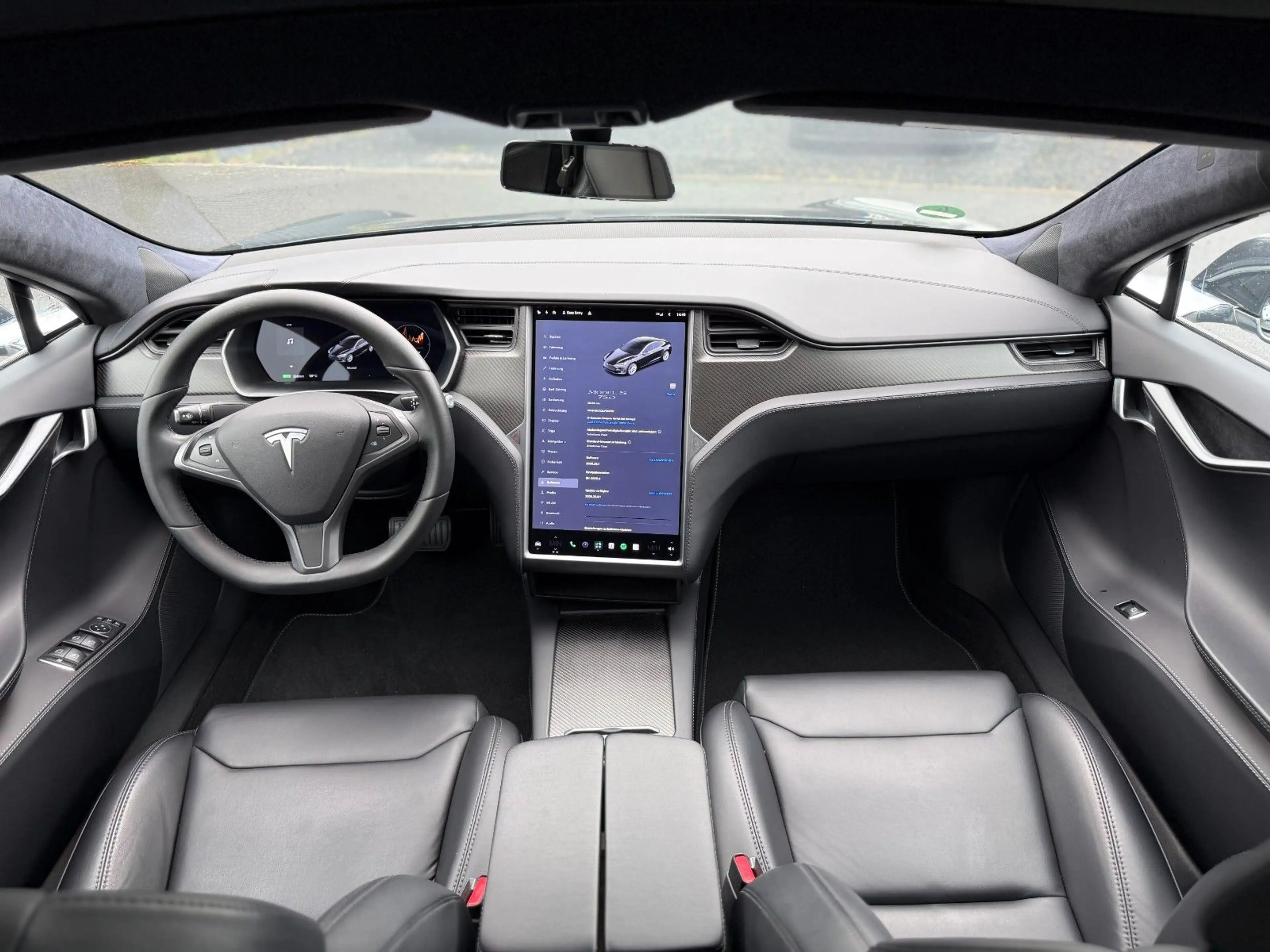 Tesla Model S 75D HW3 Premium Voll-Leder Carbon — photo 15