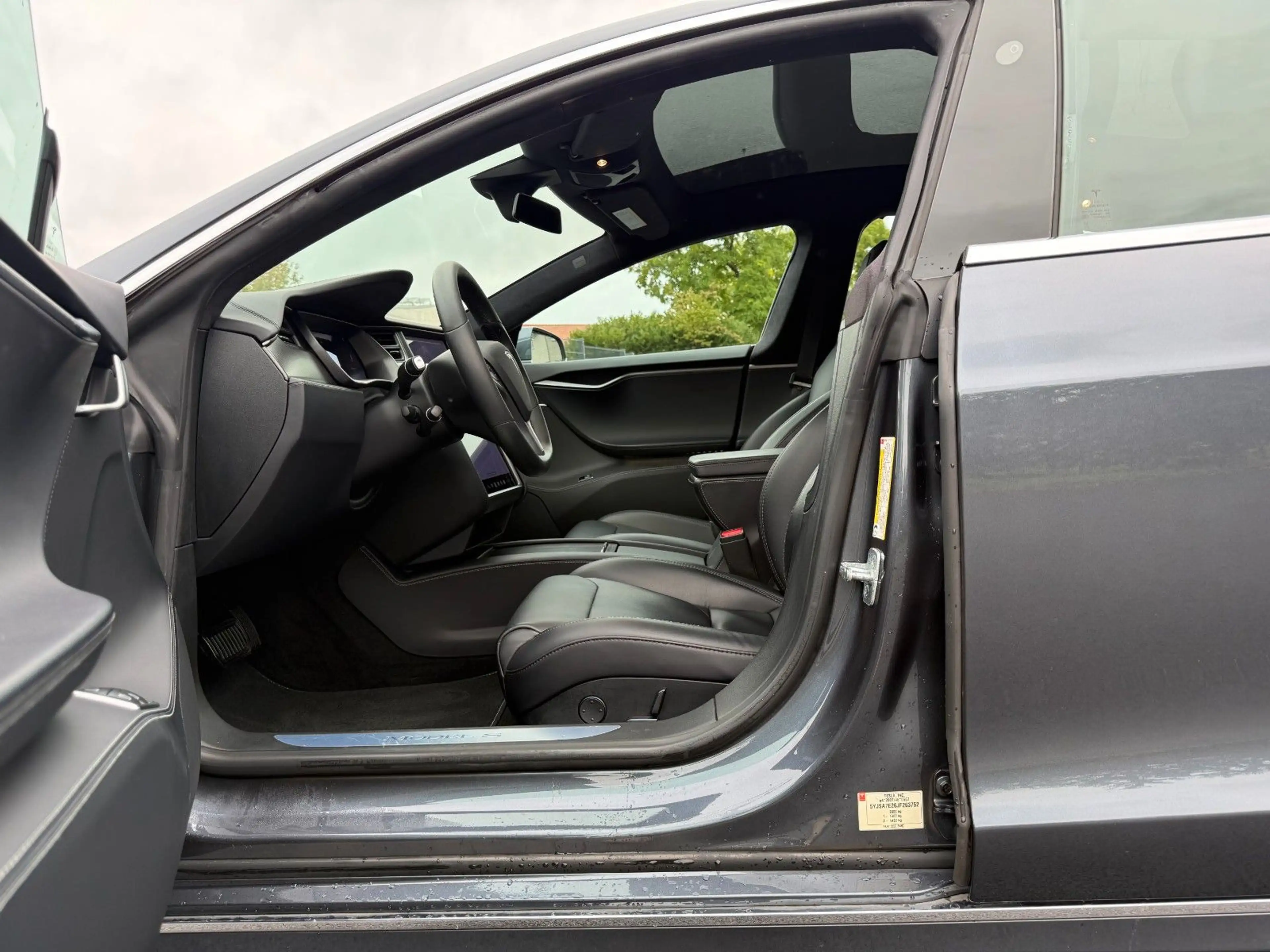 Tesla Model S 75D HW3 Premium Voll-Leder Carbon — photo 8