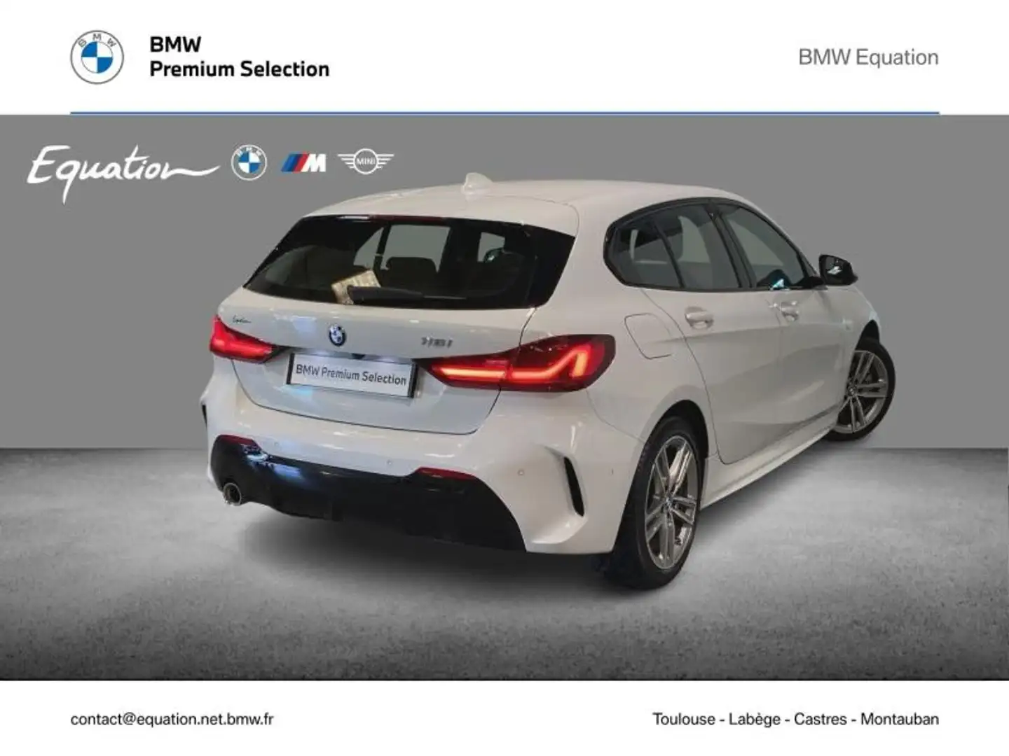 BMW 116 116i 109ch Edition M Design Blanc - 2