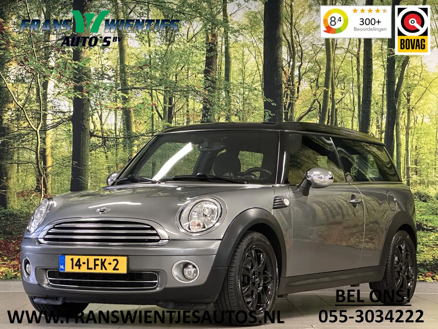MINI Cooper Clubman Mini 1.6 3+1 Business Line | Origineel Nederlands Gris - 1