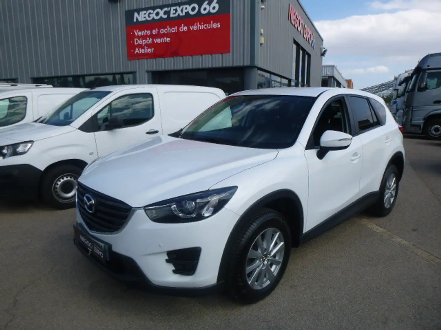 Mazda CX-5 2.2 Blanc - 1