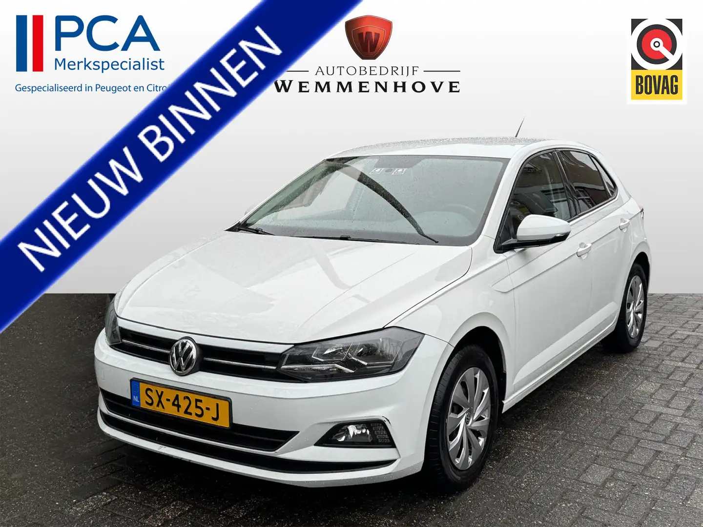 Volkswagen Polo 1.0 TSI Comfortline Business NW model/Airco-ecc/Na Weiß - 1
