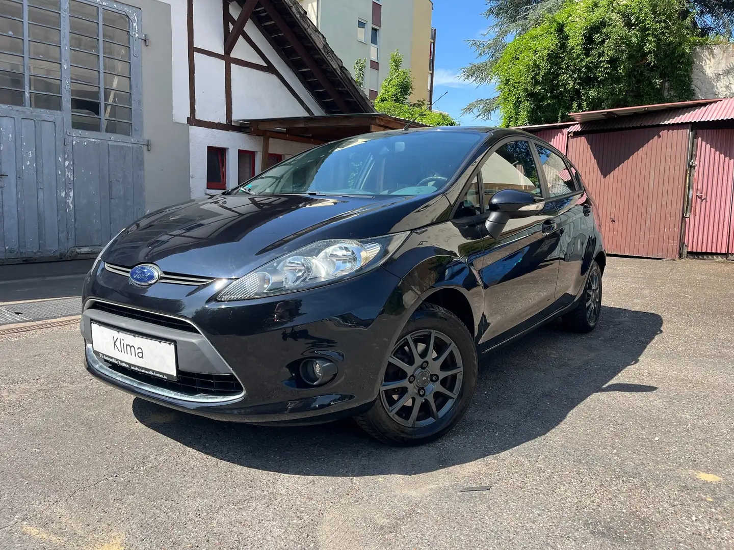 Ford Fiesta TÜV:Neu, 1.Hand, Klima, Sitzheizung,4-türig Negro - 1