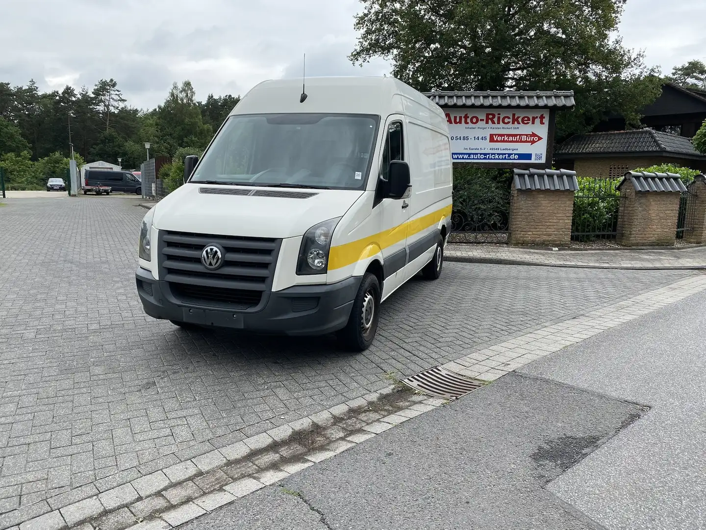 Volkswagen Crafter 35 mittel L2H2 Hoch, Klima, AHK. Export Weiß - 1