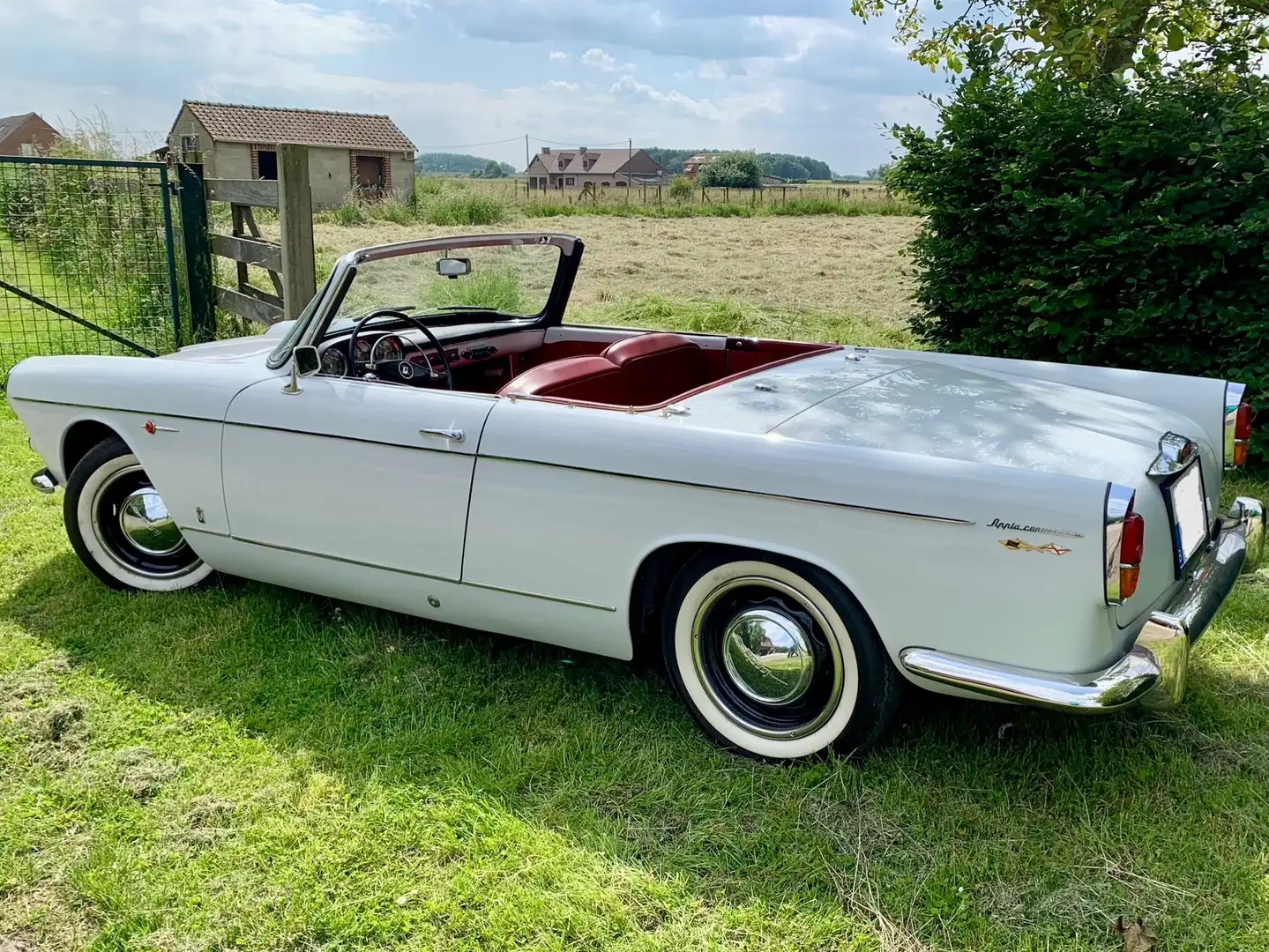 Lancia Appia Vignale convertibile Blanc - 2