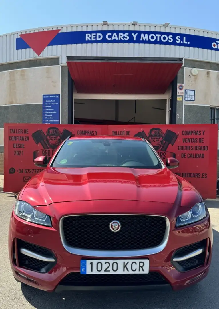 Jaguar F-Pace 2.0i4D R-Sport Aut. AWD 240 Rojo - 1
