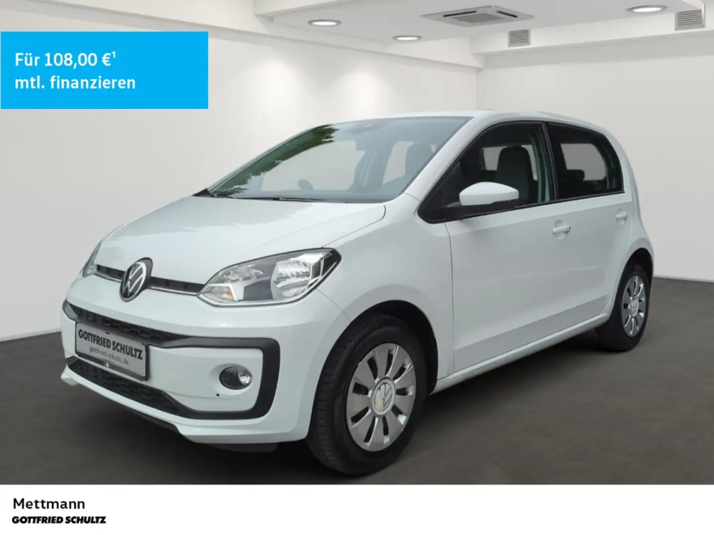 Volkswagen up! 1.0 MPI MOVE SHZ KLIMA ZV E-FENSTER Blanc - 1