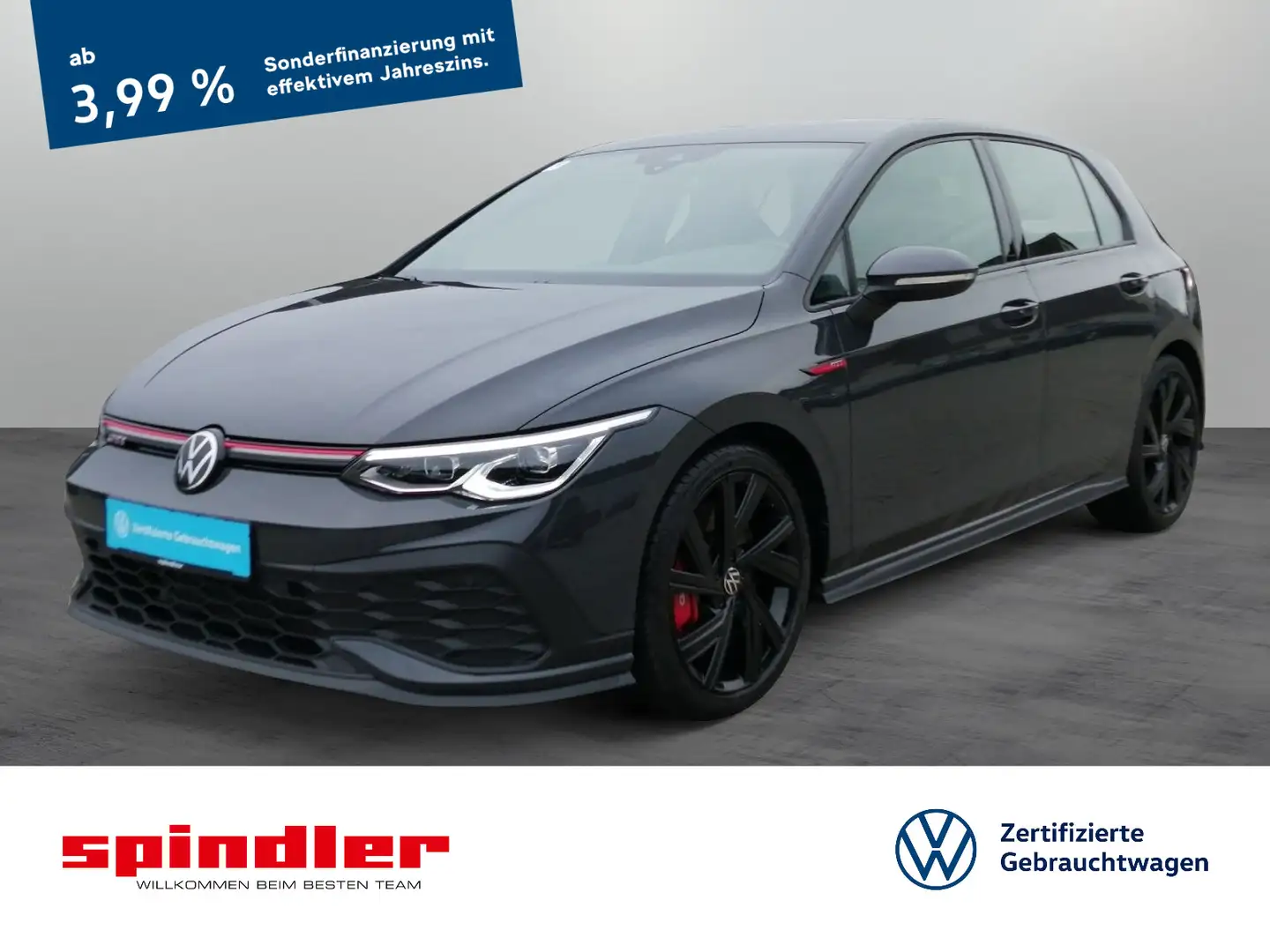 Volkswagen Golf GTI Clubsport VIII 2.0TSI DSG Navi LED+ Key Gris - 1