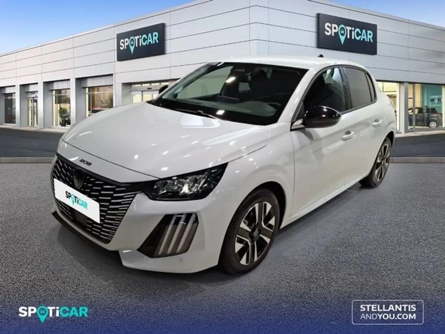 Peugeot 208 Turbo 100 S&S 6 Vel. MAN Allure Blanco - 1