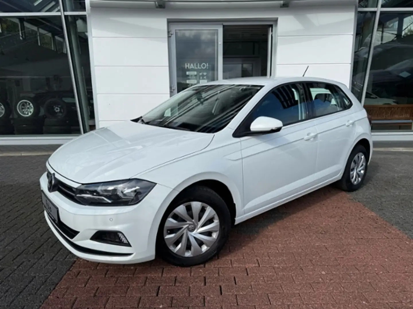 Volkswagen Polo 1.0 TSI Comfortline Navi,SHZ,Klima Blanc - 2