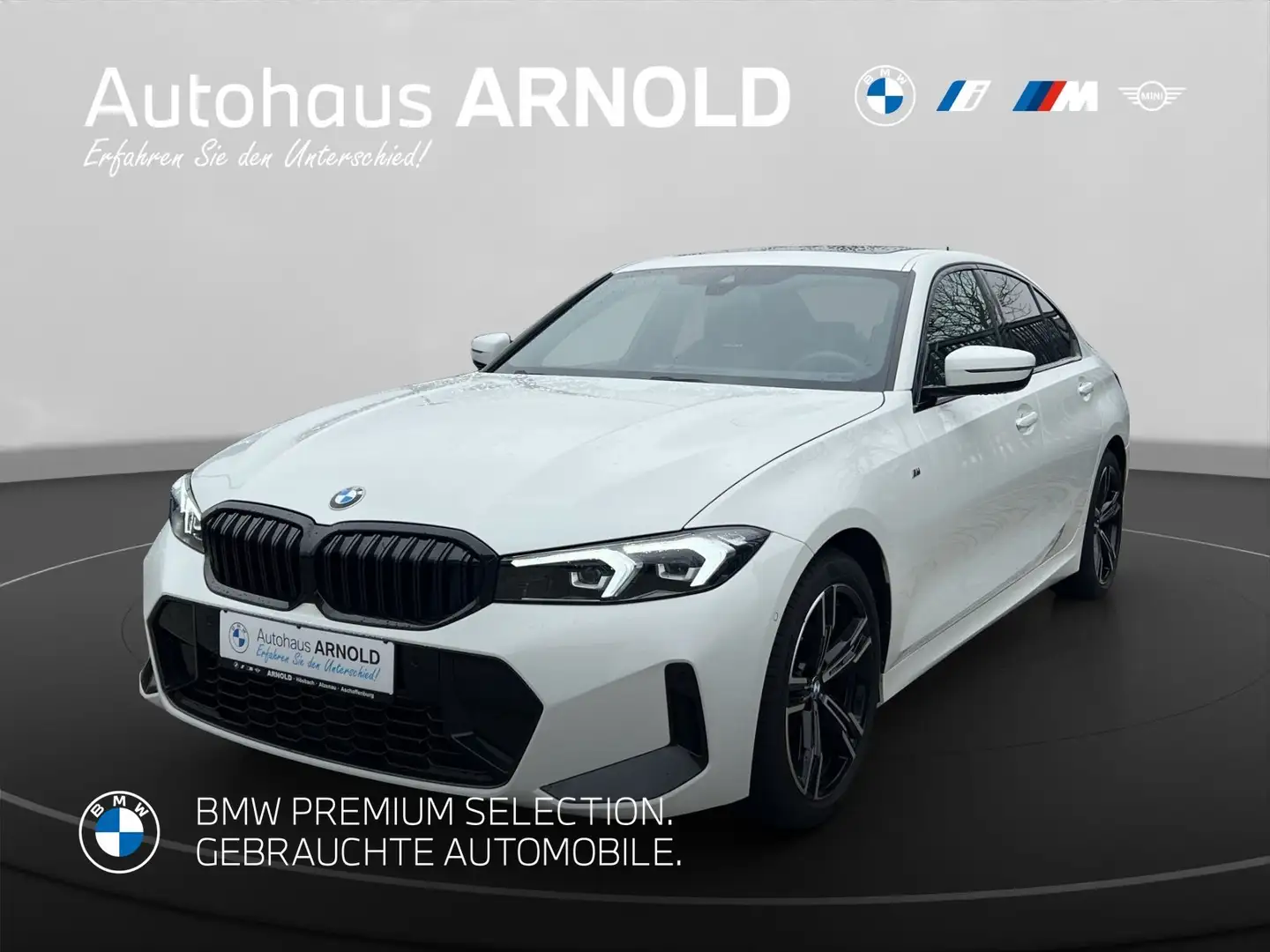 BMW 318 i Limousine Lenkradhzg. Sitzhzg. Schiebedach Bílá - 1