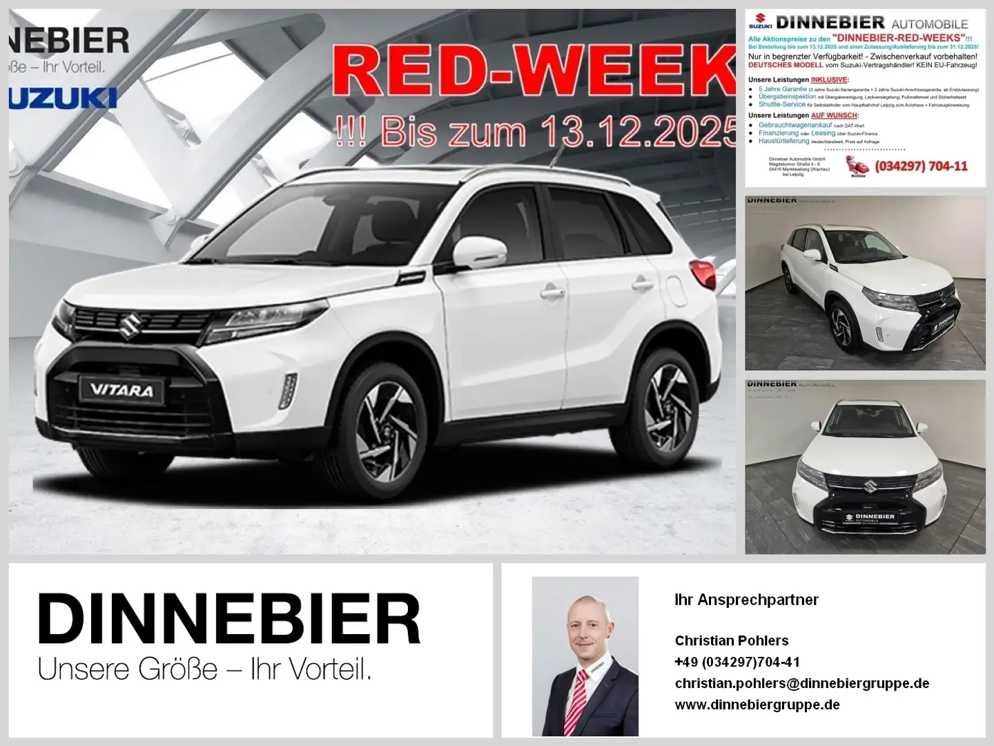 Suzuki Vitara Comfort+ (MT)  *5 Jahre Garantie* Blanc - 1