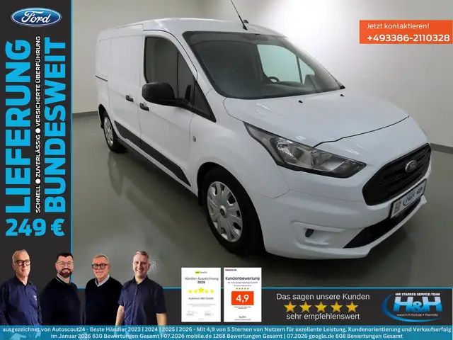 Ford Transit Connect 1.5 Aut L2 Regal+2xSchiebet.+Kam
