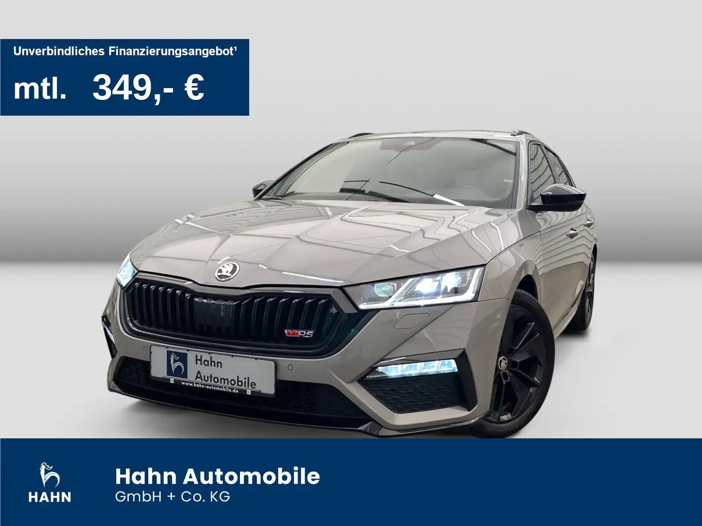 Skoda Octavia Combi 2.0 TSI RS LED SmartLink Bluetooth Grau - 1