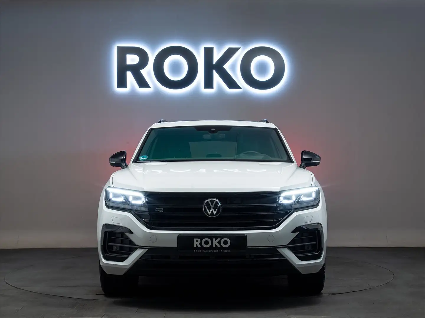 Volkswagen Touareg R-Line HuD Massage 360°StandHz.MEGAVOLL Blanc - 2