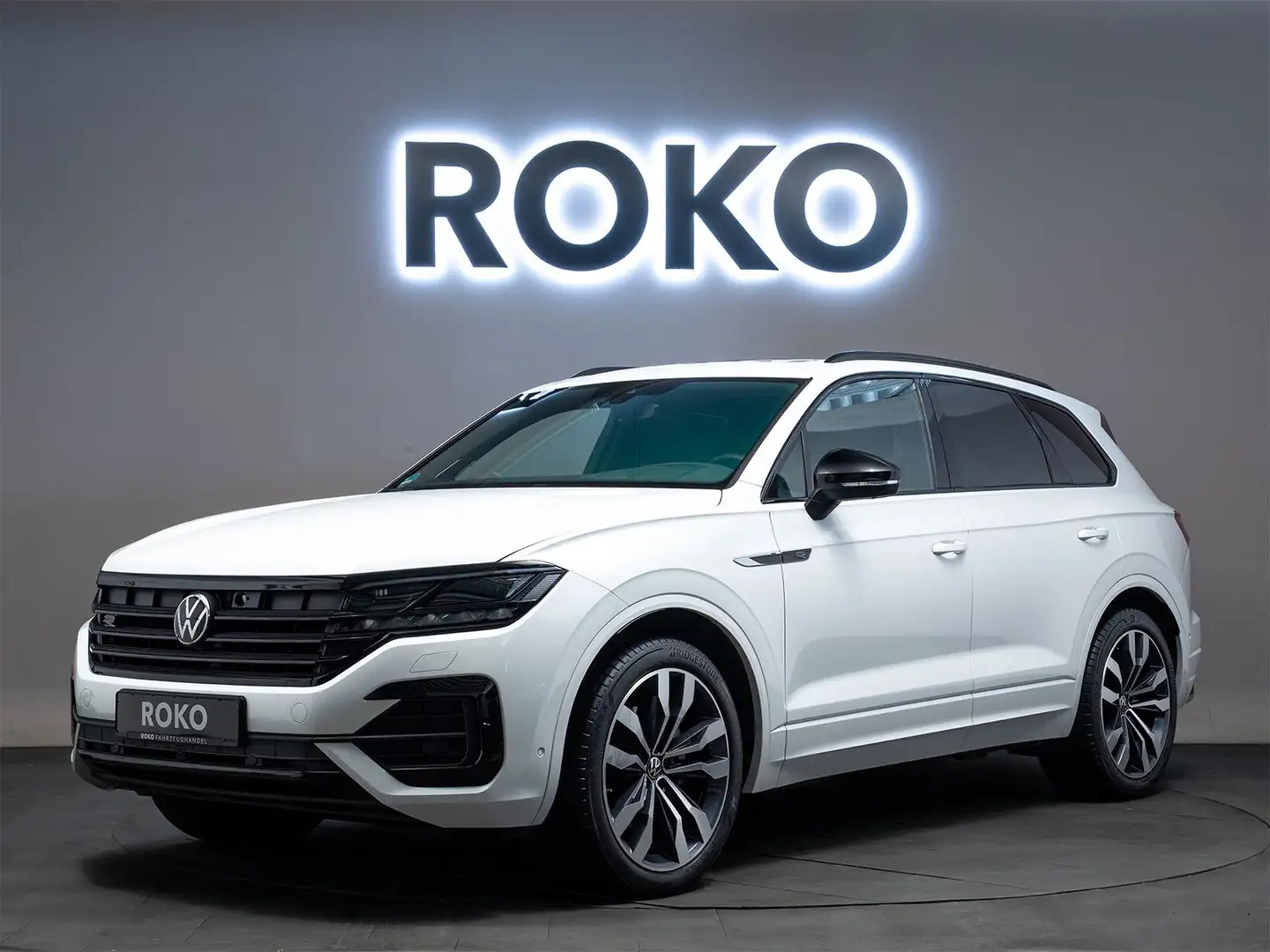 Volkswagen Touareg R-Line HuD Massage 360°StandHz.MEGAVOLL Blanc - 1
