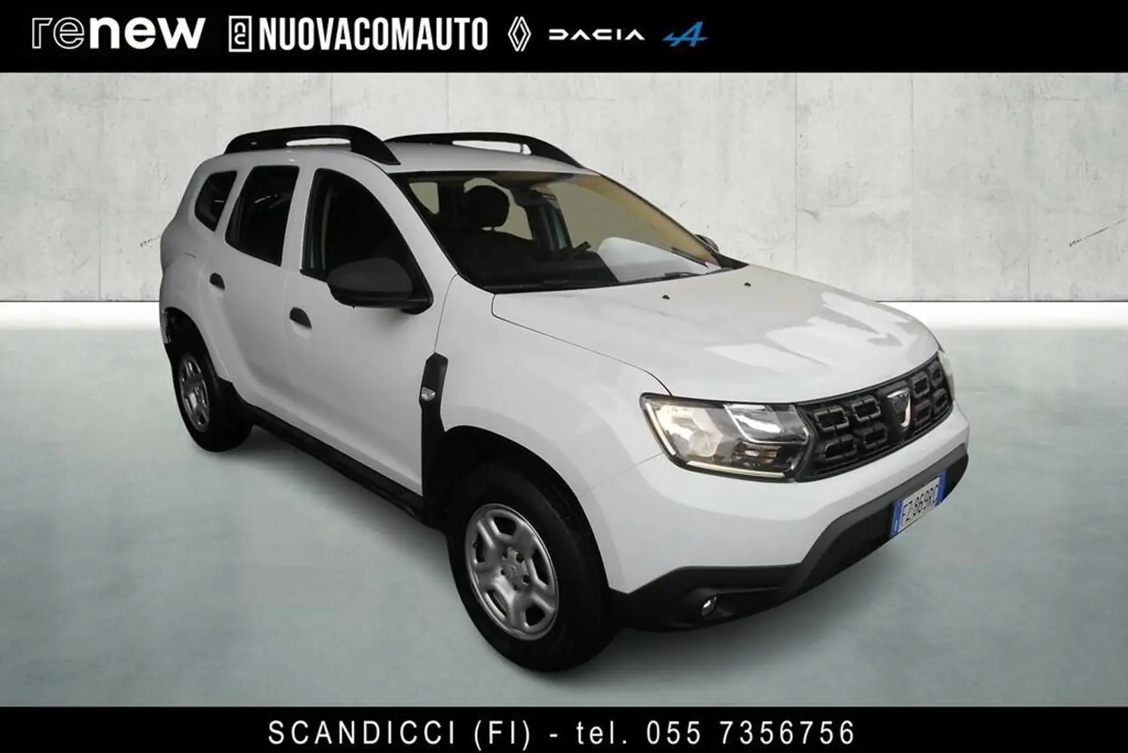 Dacia Duster 1.5 blue dci Essential 4x2 s&s 95cv my19 Bianco - 2