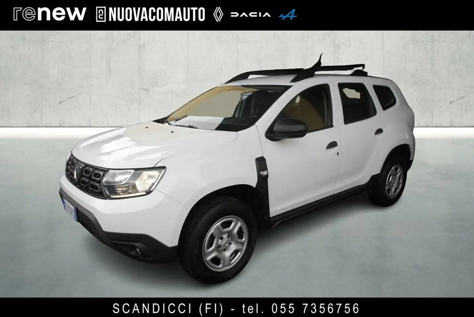Dacia Duster 1.5 blue dci Essential 4x2 s&s 95cv my19 Bianco - 1
