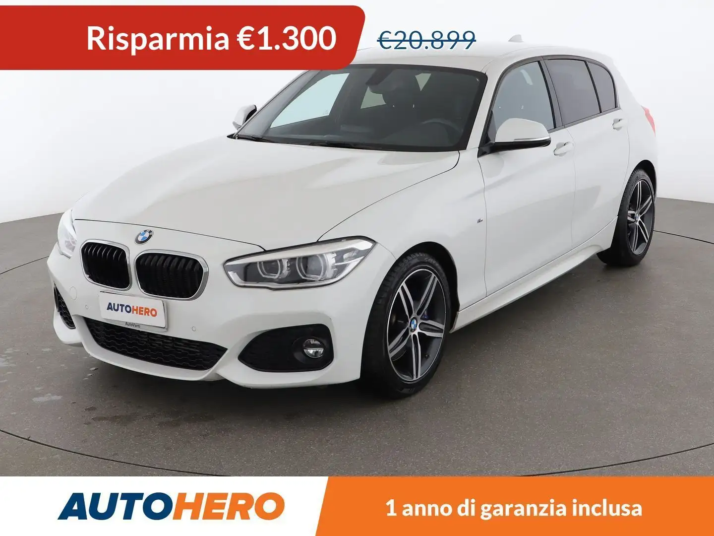 BMW 118 118i Msport Bianco - 1