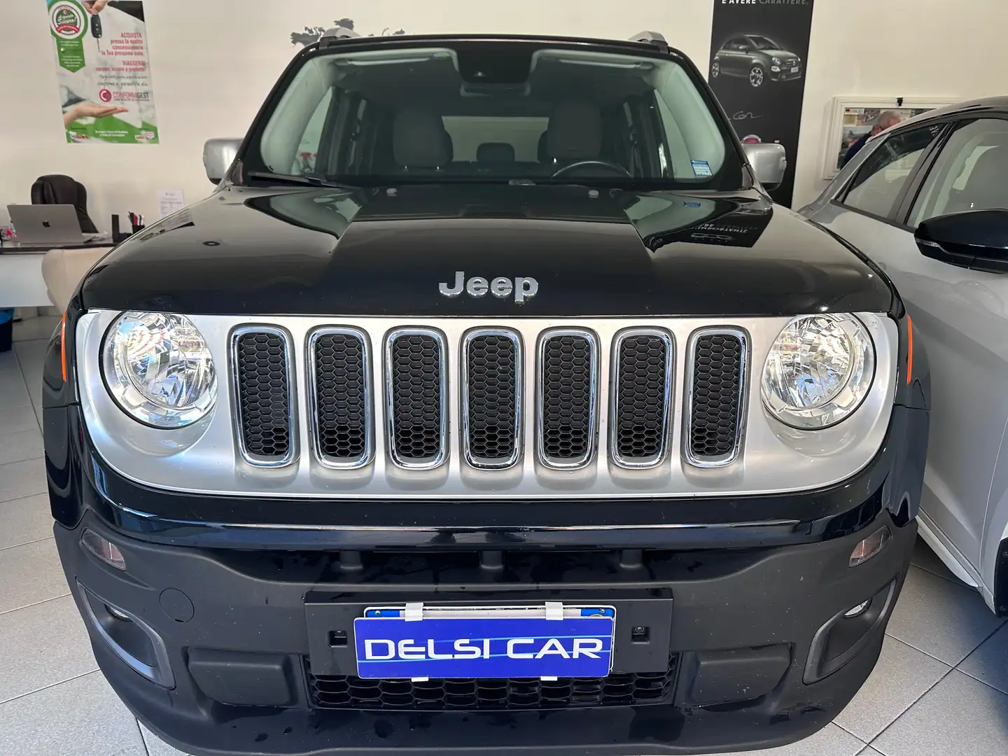 Jeep Renegade 1.6 mjt Limited fwd 120cv E6-finanziabile Nero - 2