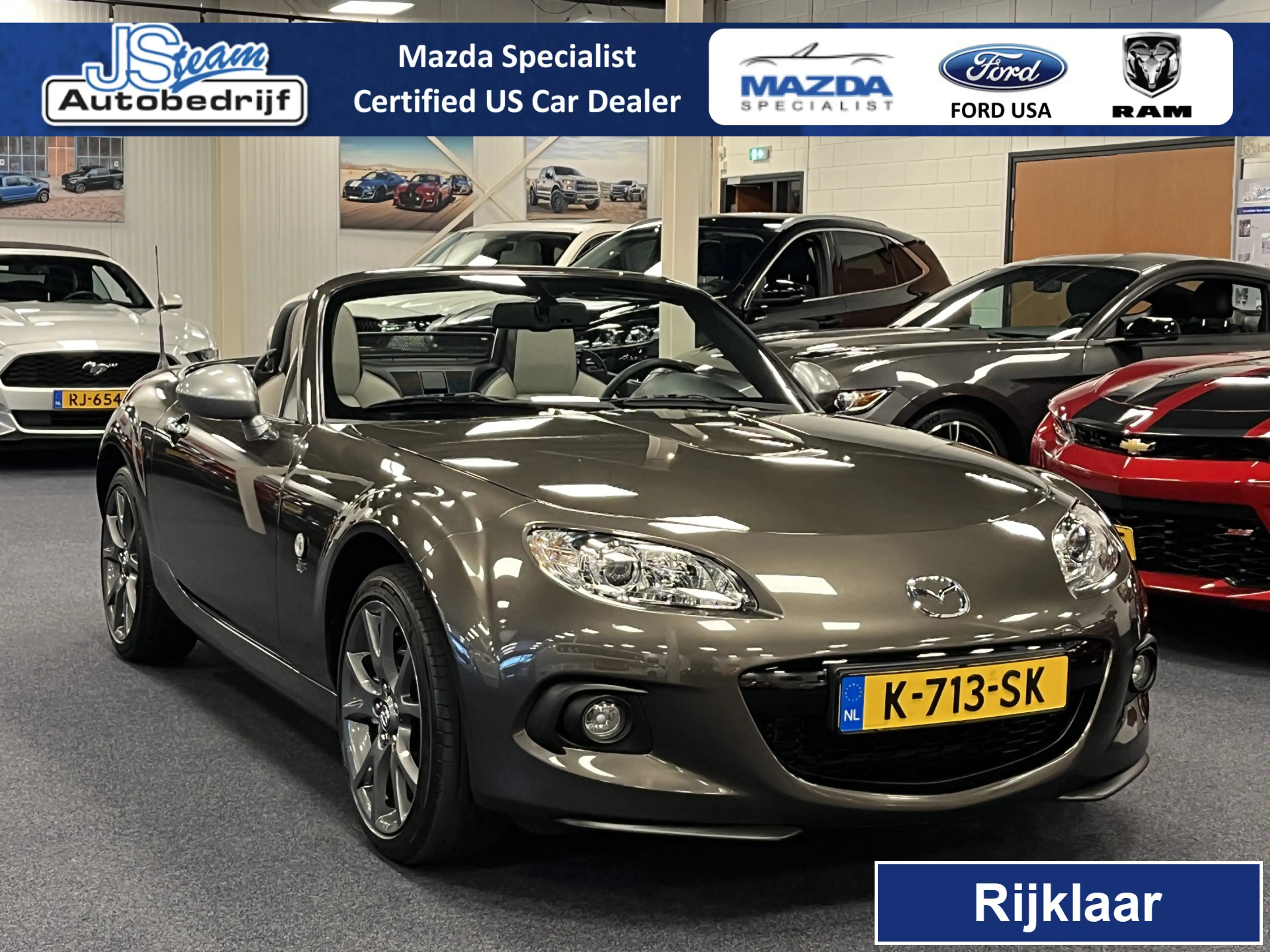 Mazda MX-5 NC Roadster 1.8i Silver Edition Airco Leder Navi C