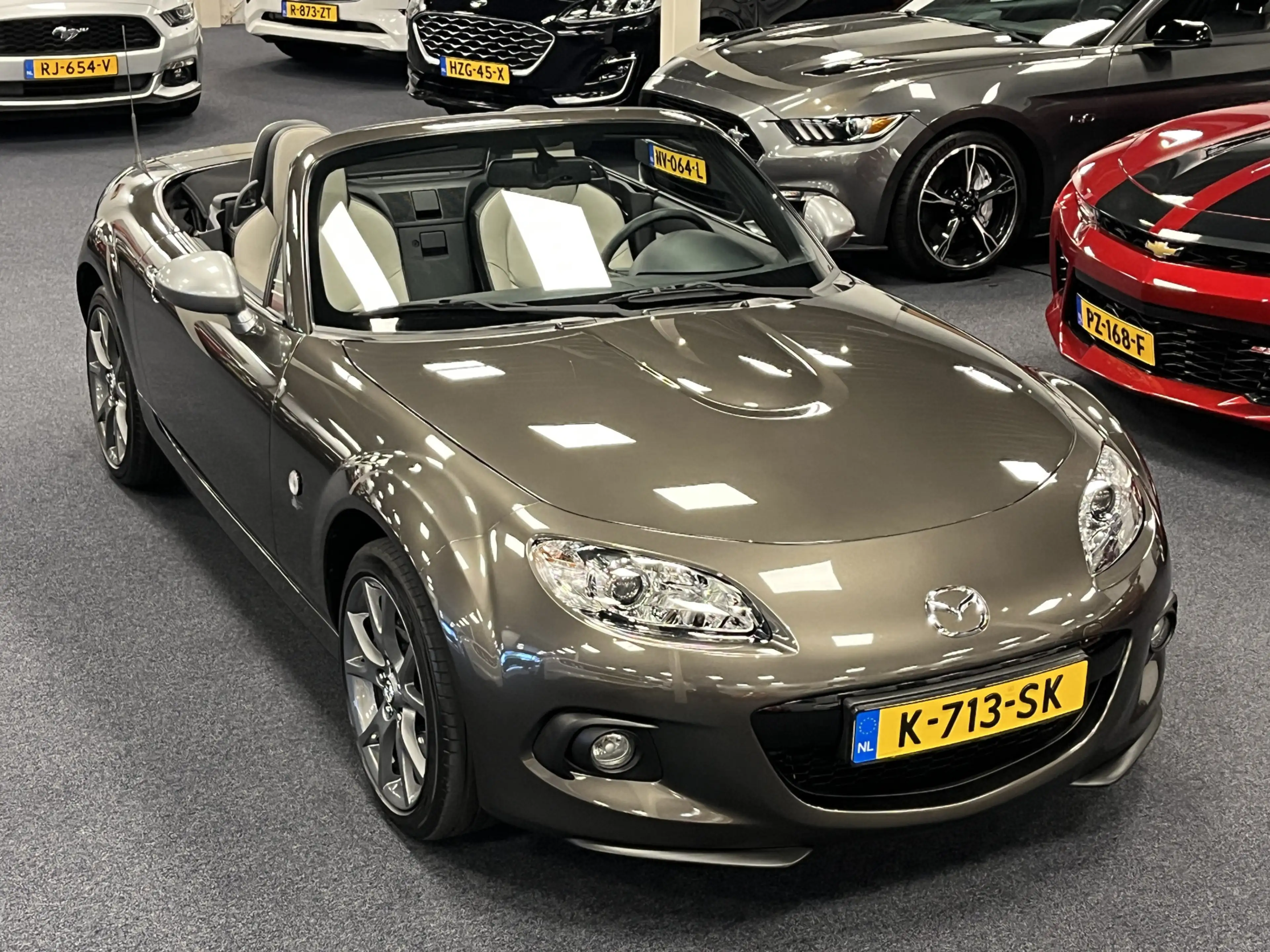 Mazda MX-5 NC Roadster 1.8i Silver Edition Airco Leder Navi C — photo 3