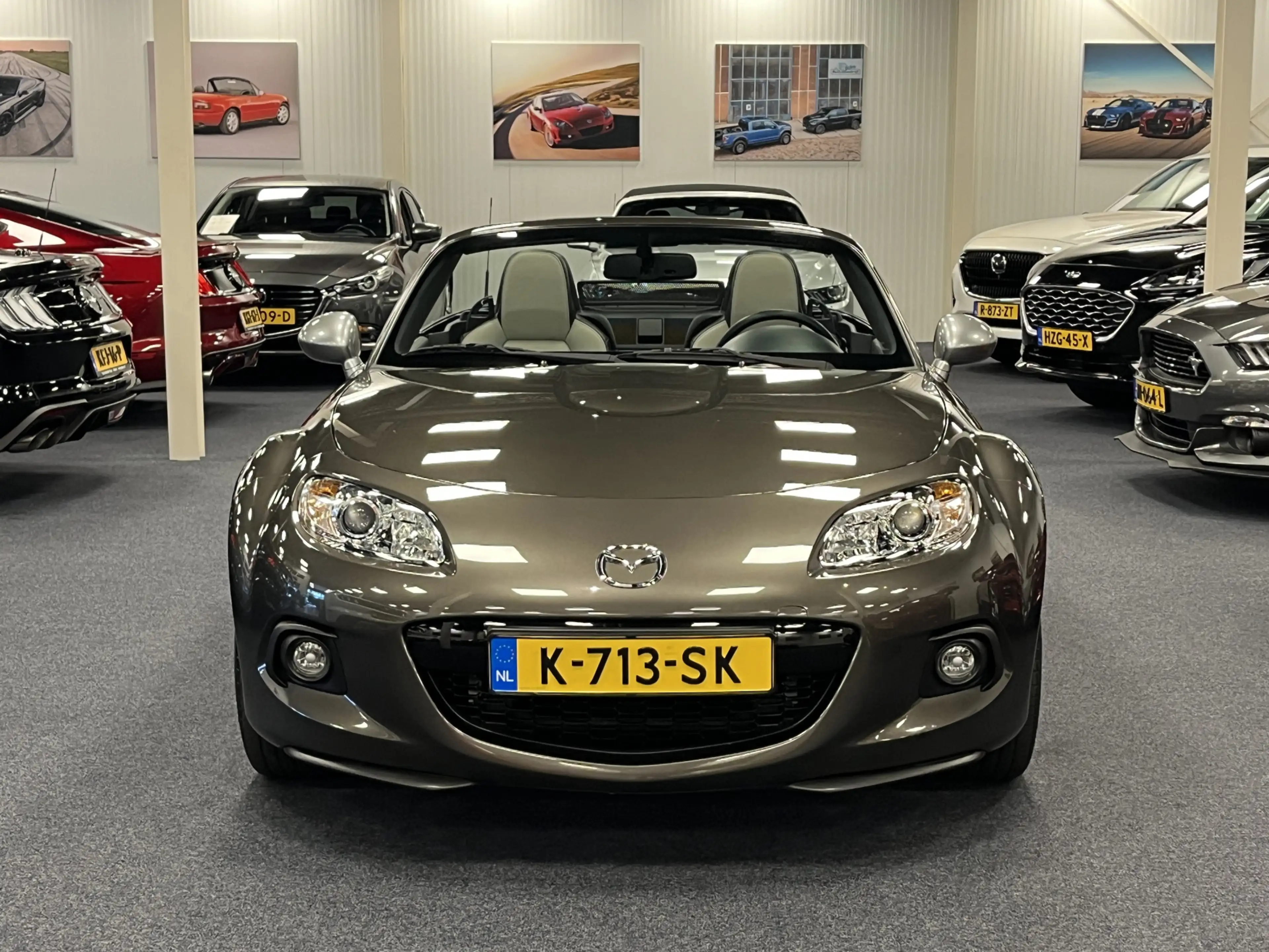 Mazda MX-5 NC Roadster 1.8i Silver Edition Airco Leder Navi C — photo 4