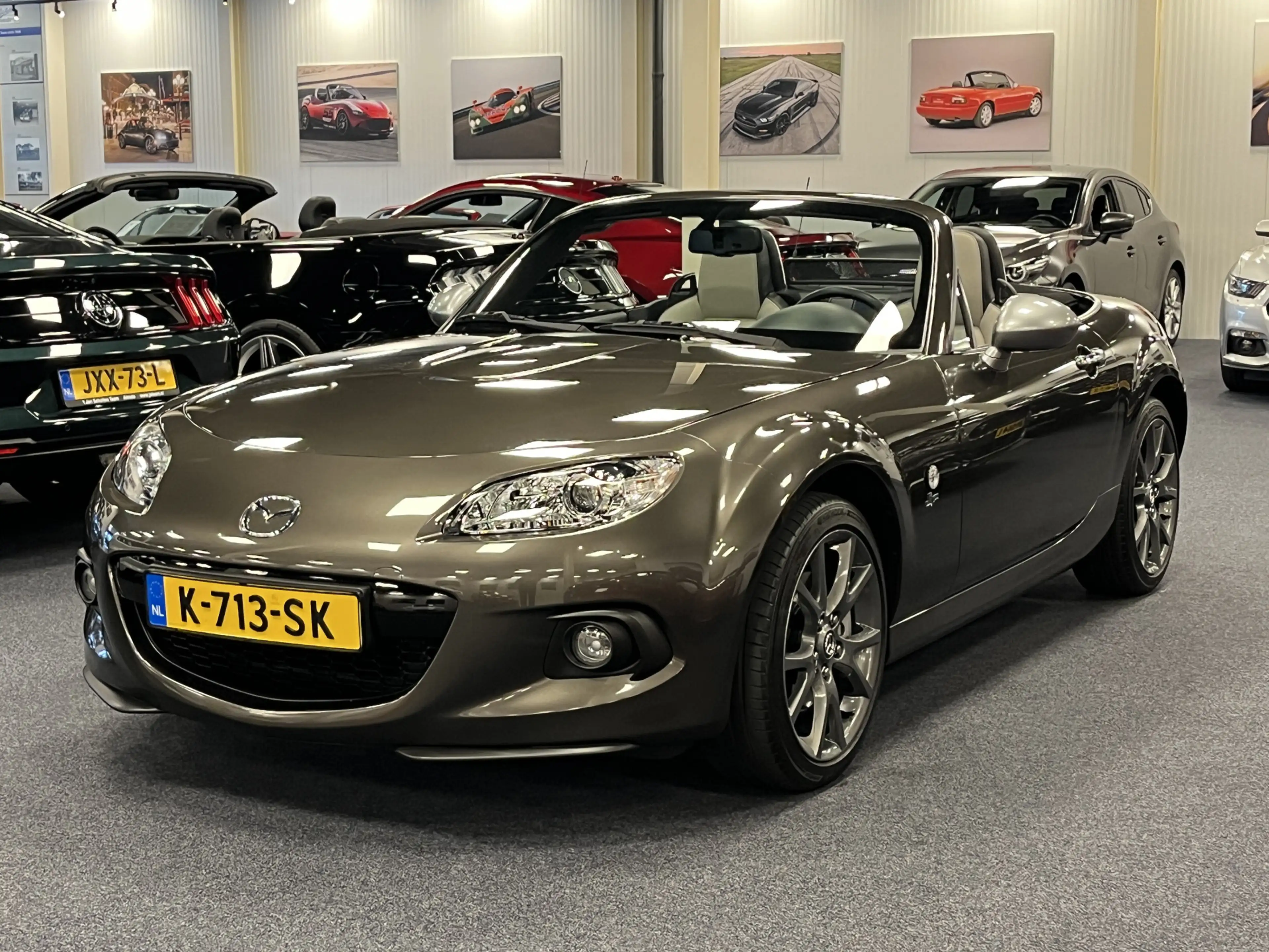 Mazda MX-5 NC Roadster 1.8i Silver Edition Airco Leder Navi C — photo 5